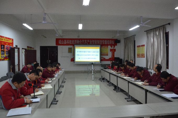集團公司黨總支 學習貫徹黨的十九屆五中全會精神專題會